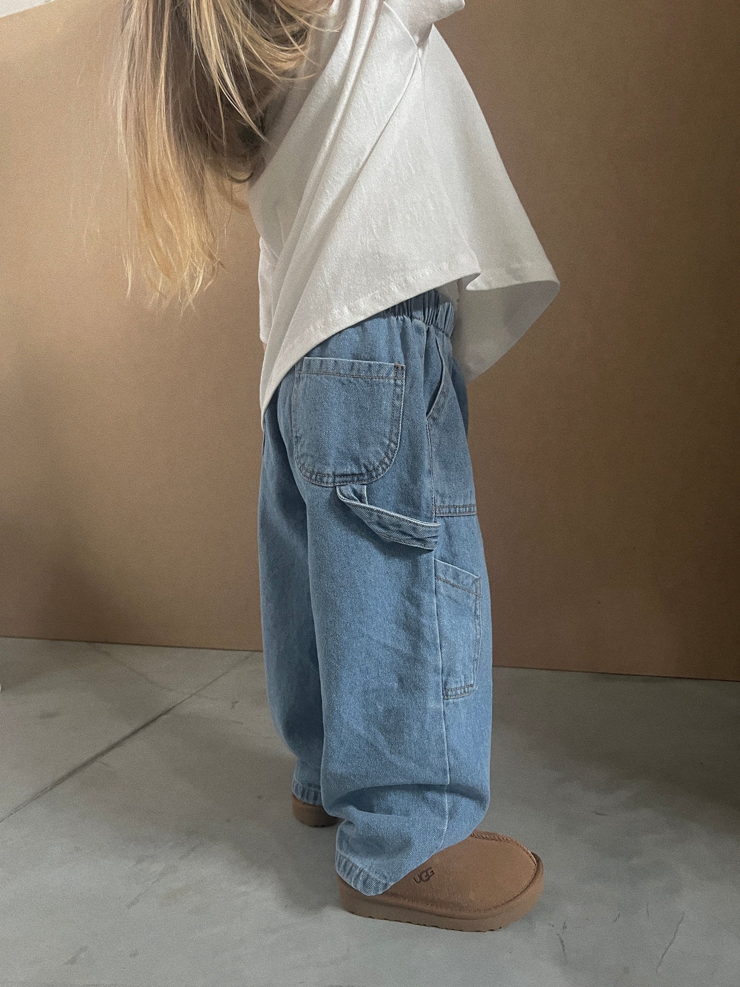 Denim skater jeans