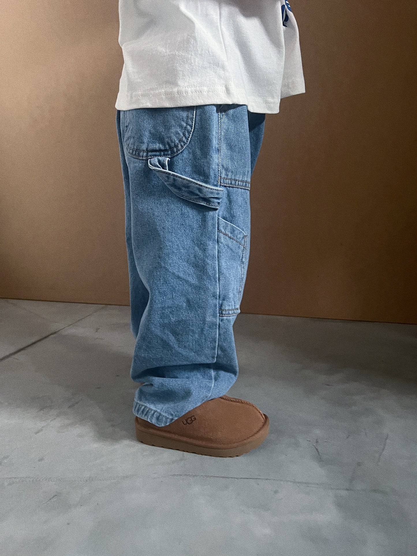 Denim skater jeans