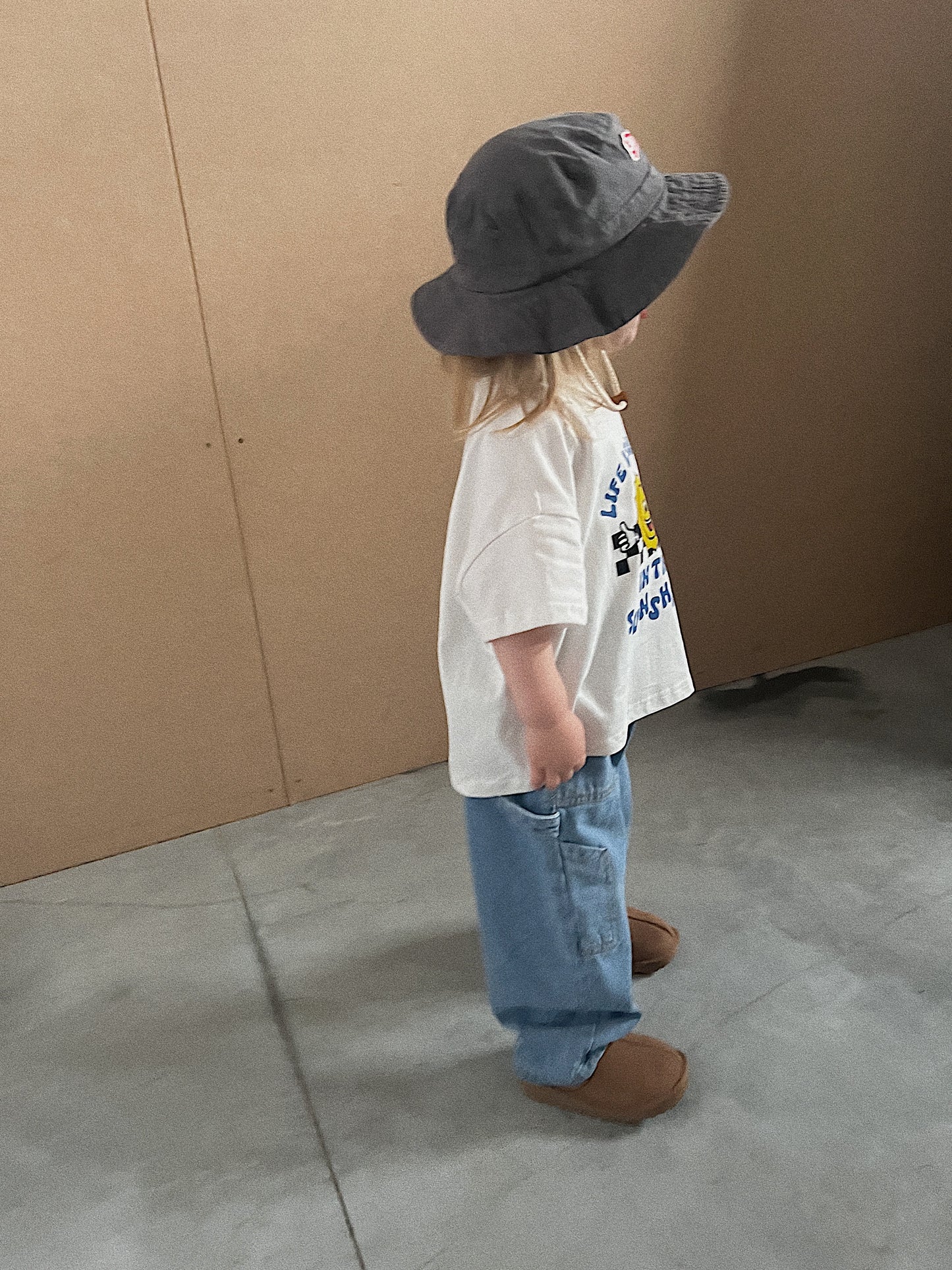 Denim skater jeans