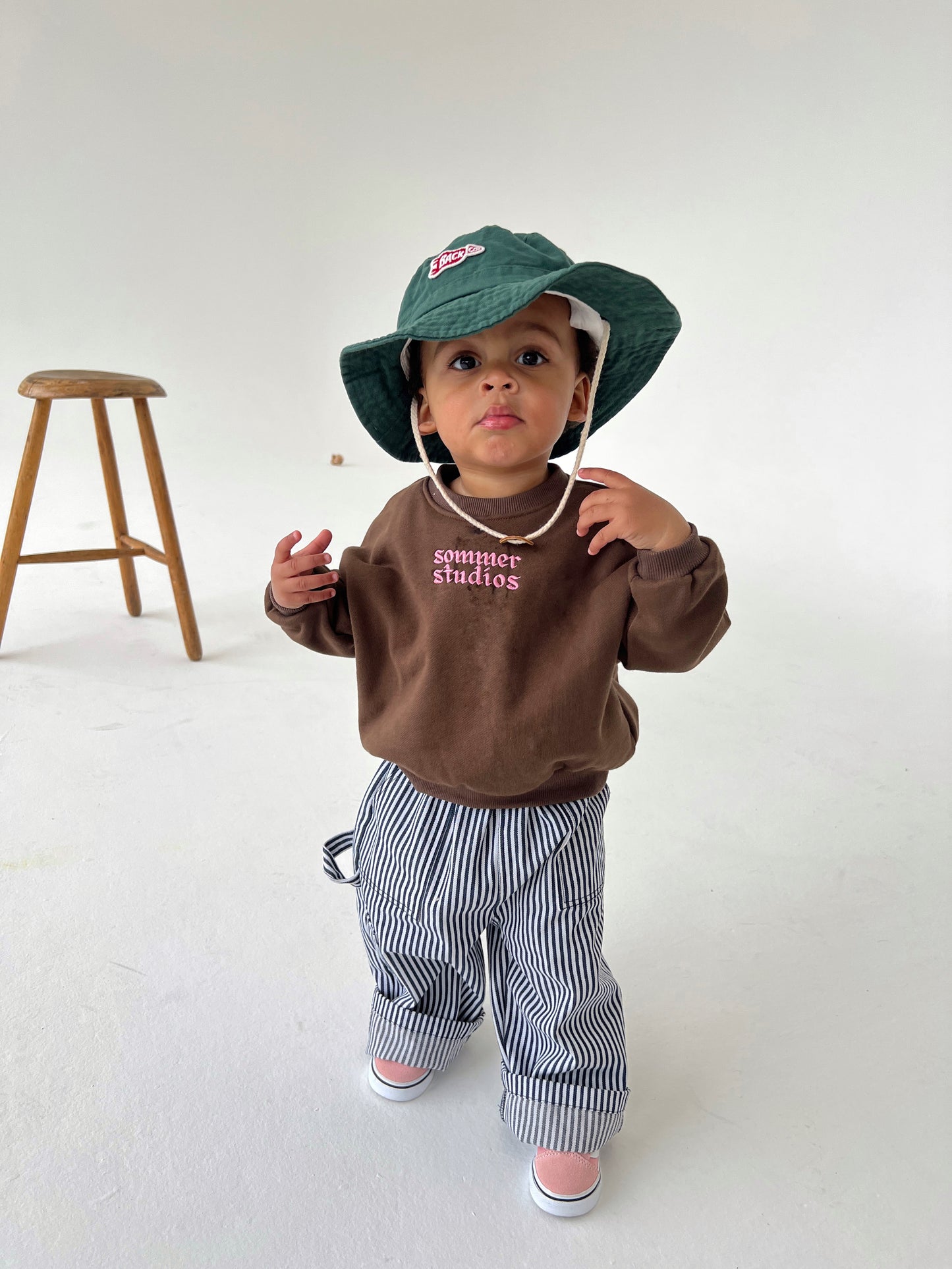 Pink Logo Crewneck